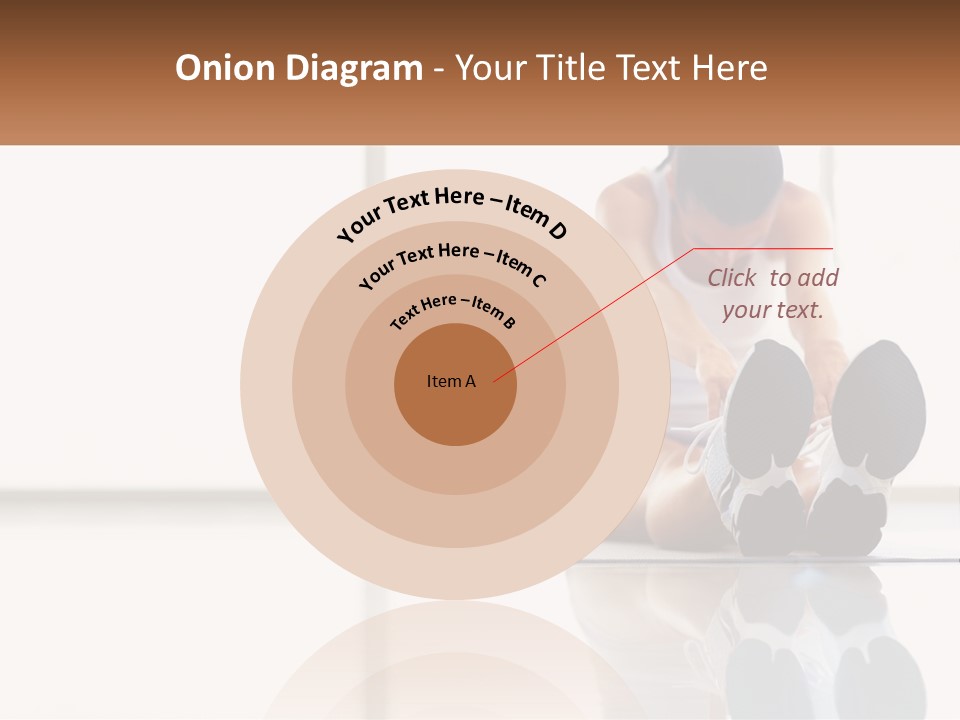 A Woman Sitting On The Floor With Her Feet Up PowerPoint Template