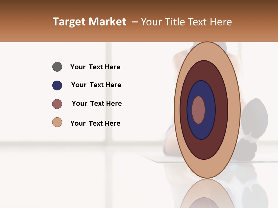 A Woman Sitting On The Floor With Her Feet Up PowerPoint Template