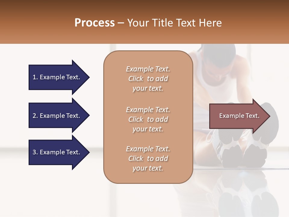 A Woman Sitting On The Floor With Her Feet Up PowerPoint Template