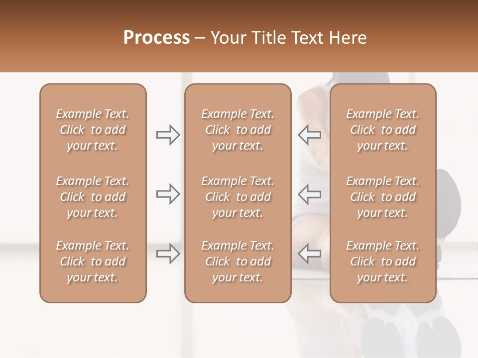 A Woman Sitting On The Floor With Her Feet Up PowerPoint Template