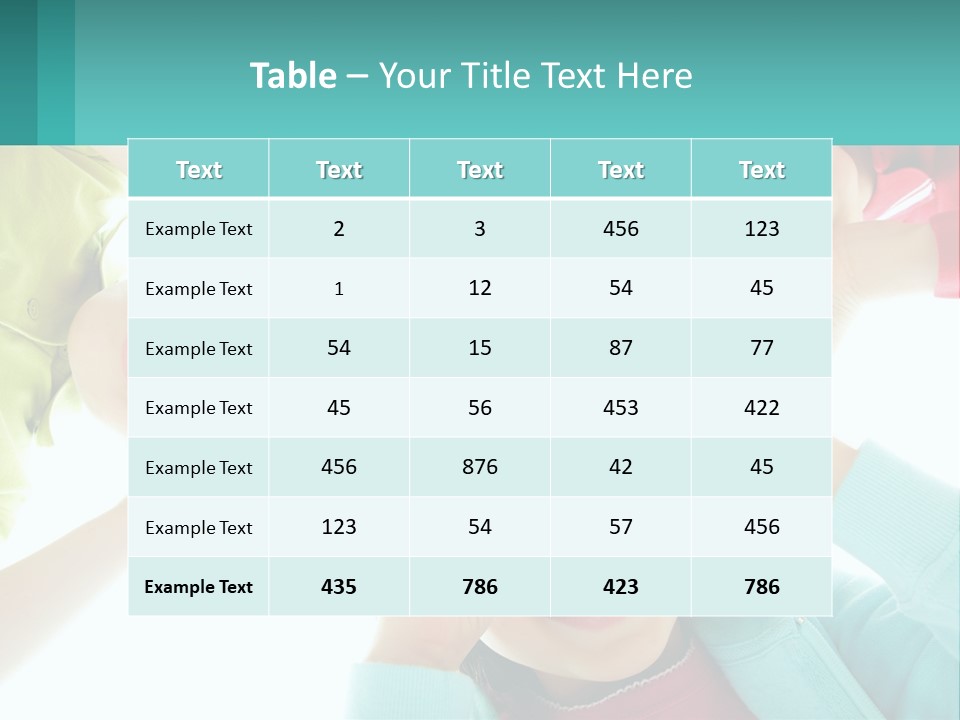 A Group Of Children Holding Their Hands Together PowerPoint Template