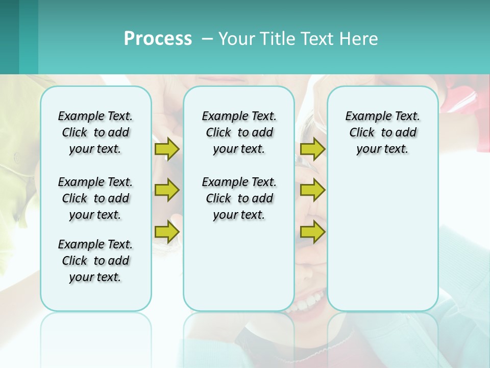A Group Of Children Holding Their Hands Together PowerPoint Template
