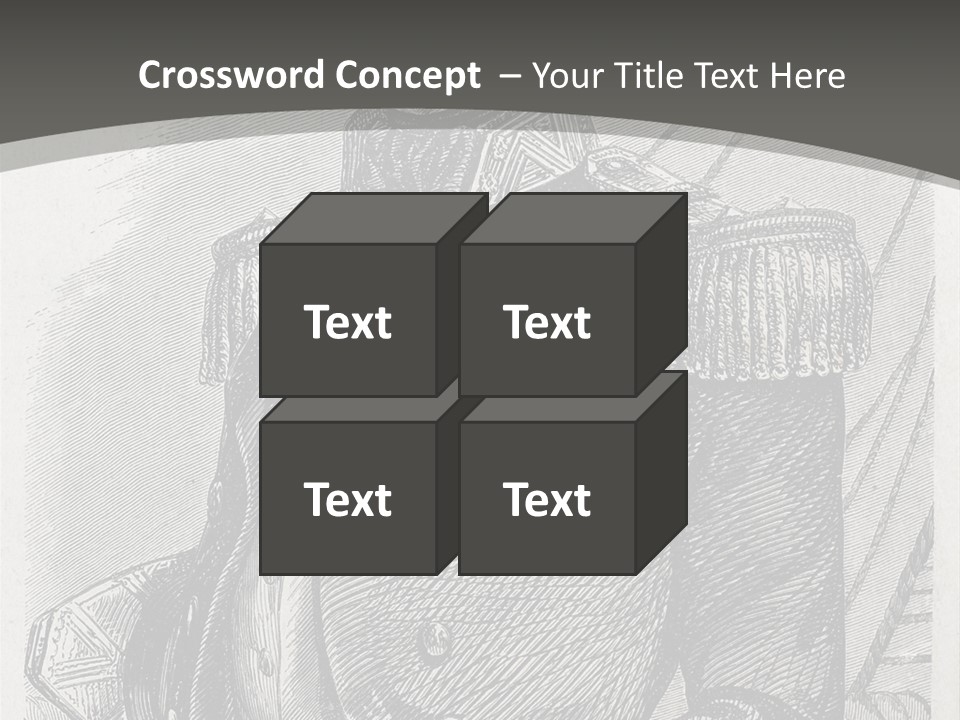 A Man In A Military Uniform Powerpoint Presentation PowerPoint Template