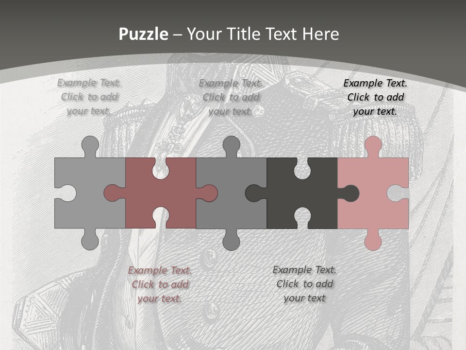 A Man In A Military Uniform Powerpoint Presentation PowerPoint Template