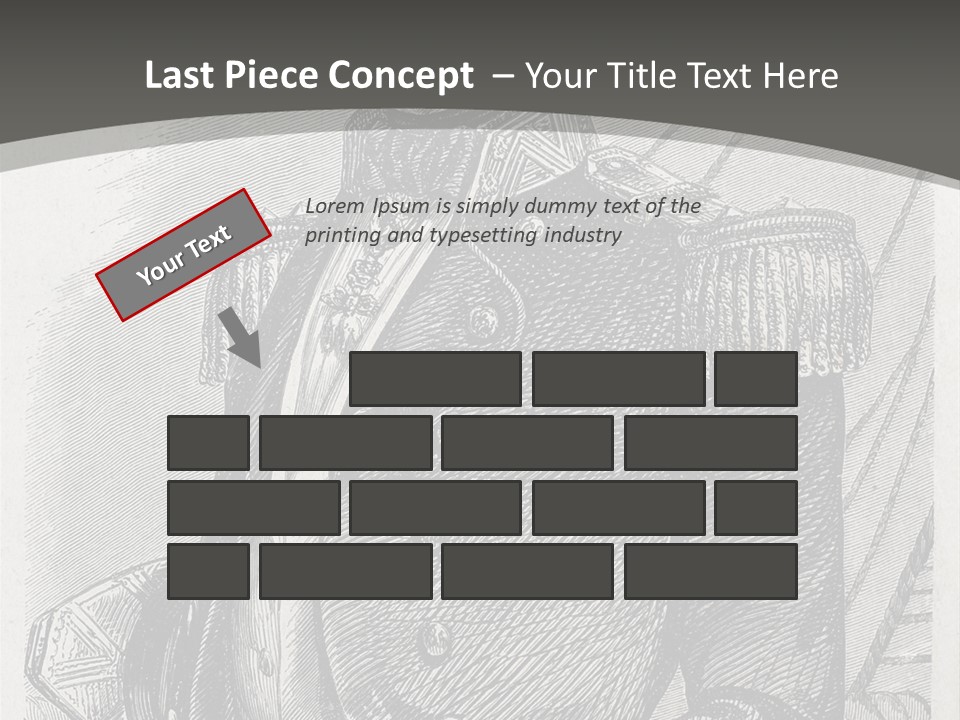 A Man In A Military Uniform Powerpoint Presentation PowerPoint Template