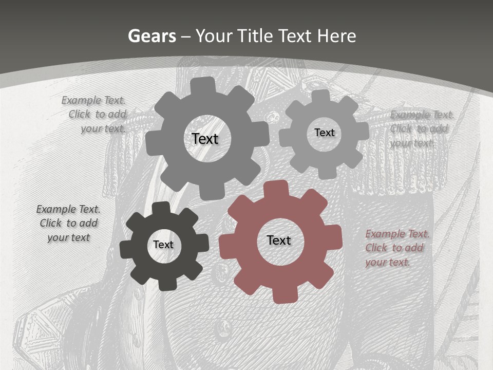 A Man In A Military Uniform Powerpoint Presentation PowerPoint Template