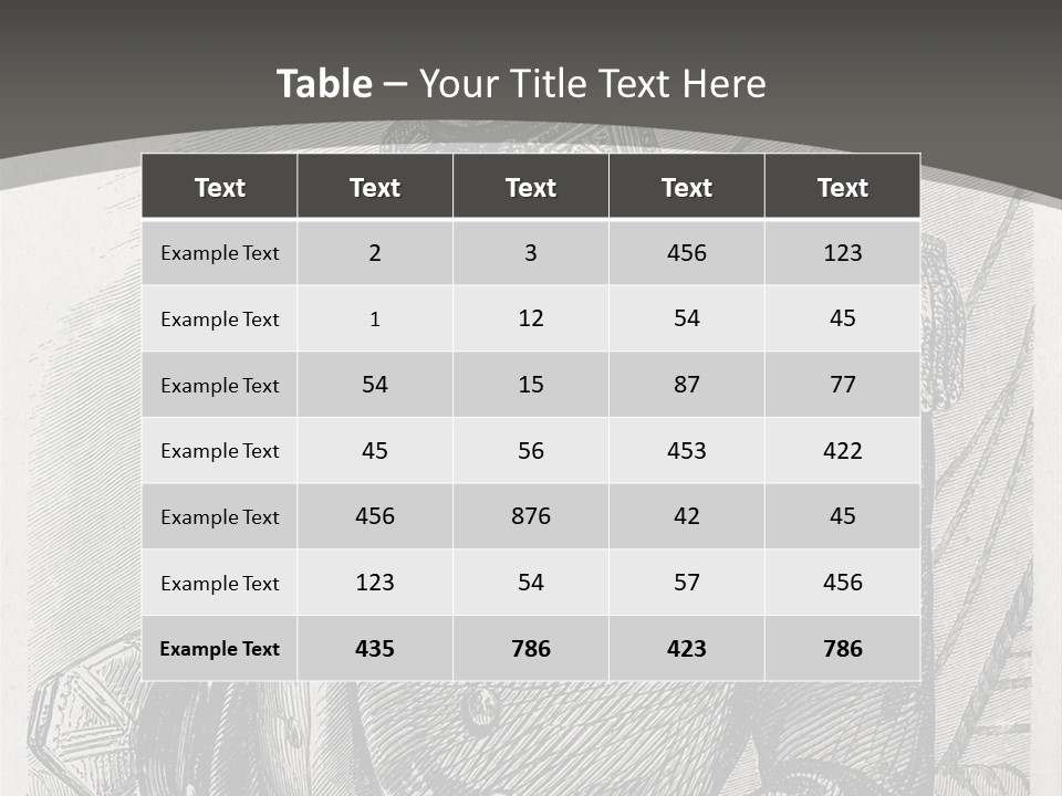 A Man In A Military Uniform Powerpoint Presentation PowerPoint Template