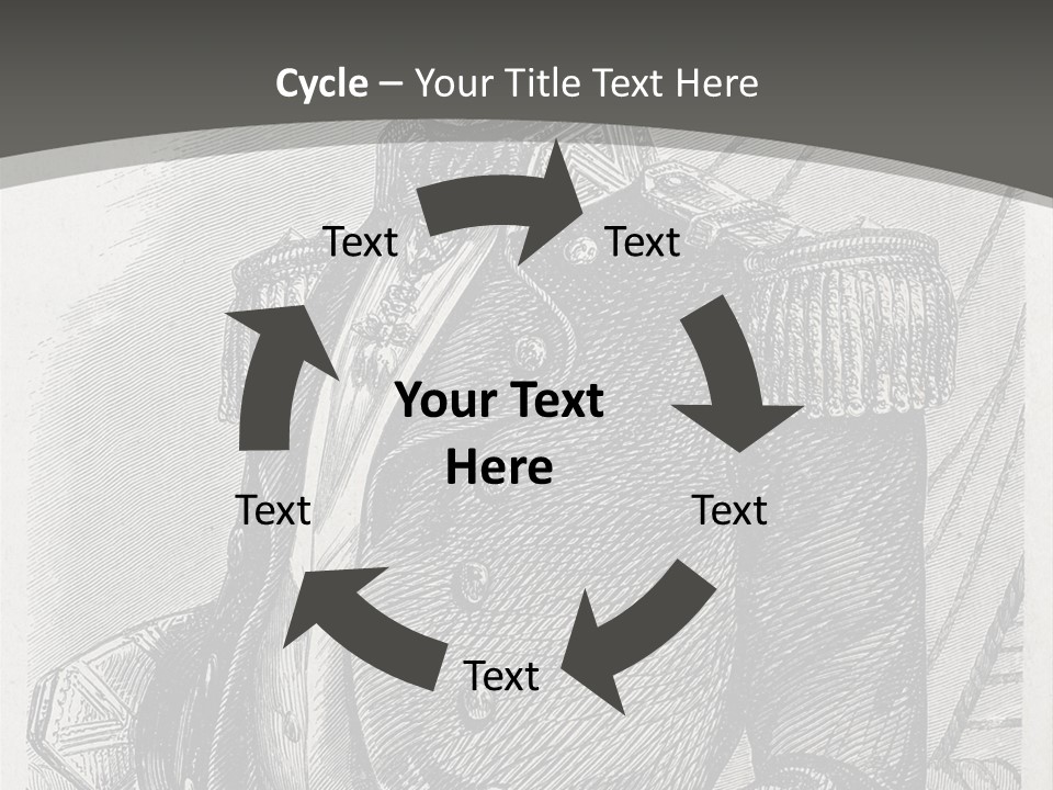 A Man In A Military Uniform Powerpoint Presentation PowerPoint Template