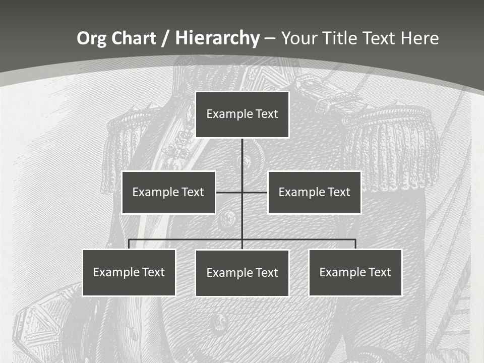 A Man In A Military Uniform Powerpoint Presentation PowerPoint Template