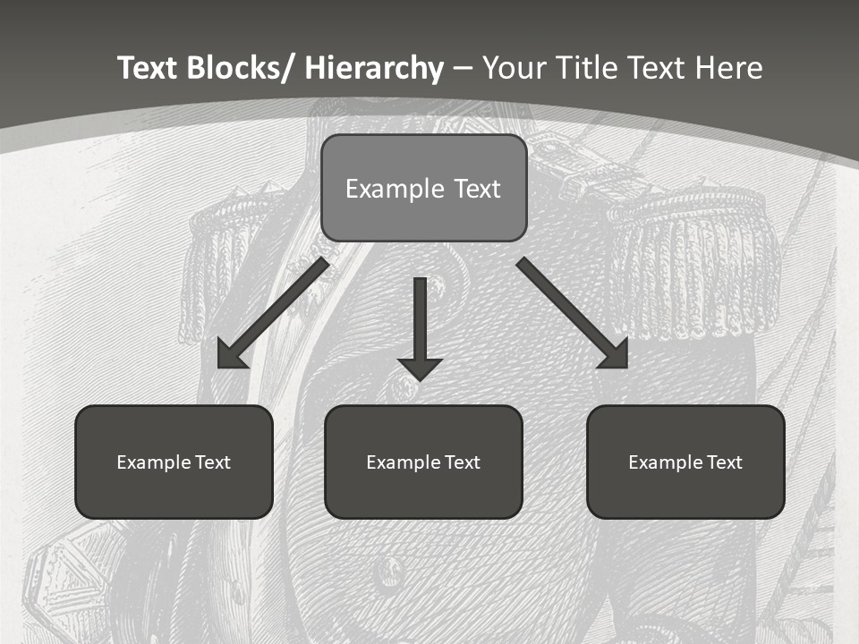 A Man In A Military Uniform Powerpoint Presentation PowerPoint Template