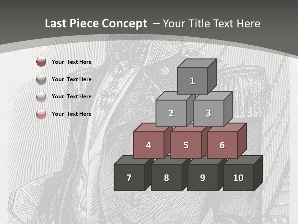 A Man In A Military Uniform Powerpoint Presentation PowerPoint Template