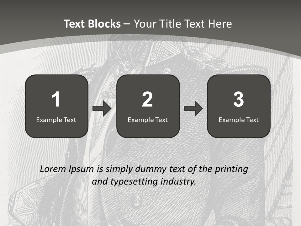 A Man In A Military Uniform Powerpoint Presentation PowerPoint Template