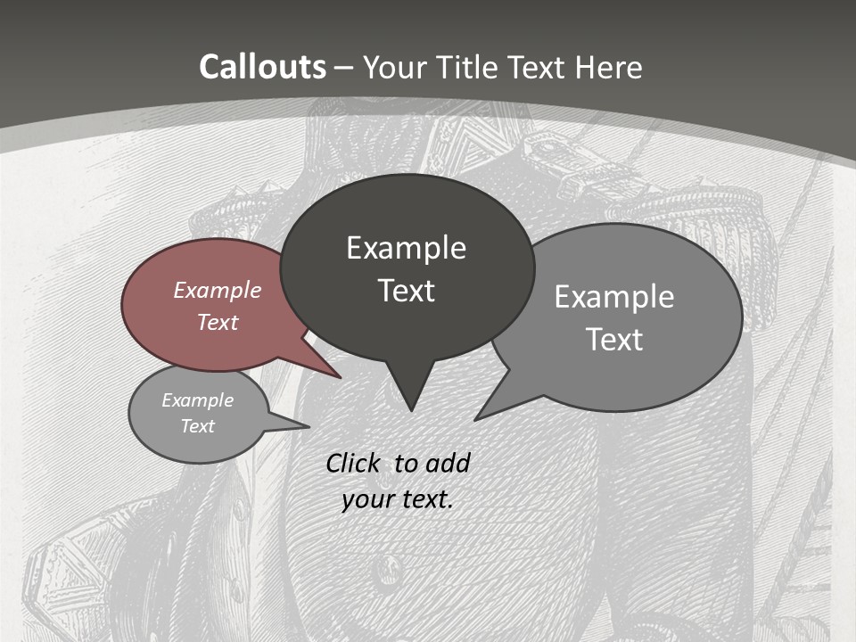 A Man In A Military Uniform Powerpoint Presentation PowerPoint Template