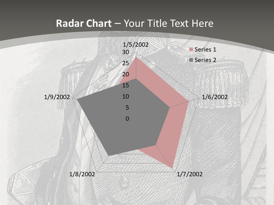 A Man In A Military Uniform Powerpoint Presentation PowerPoint Template