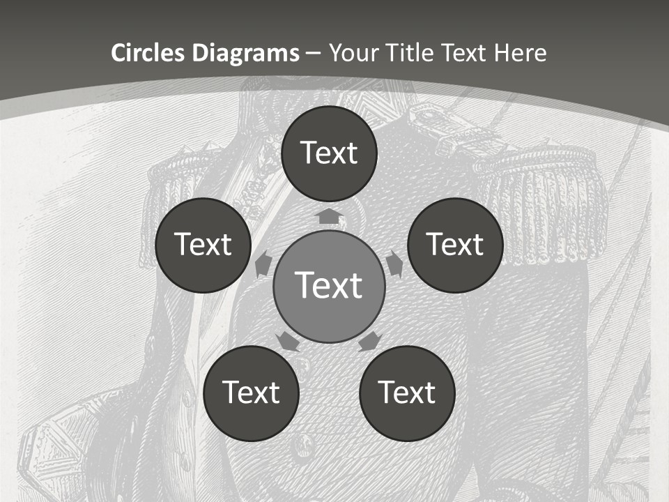 A Man In A Military Uniform Powerpoint Presentation PowerPoint Template