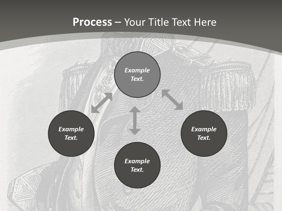 A Man In A Military Uniform Powerpoint Presentation PowerPoint Template