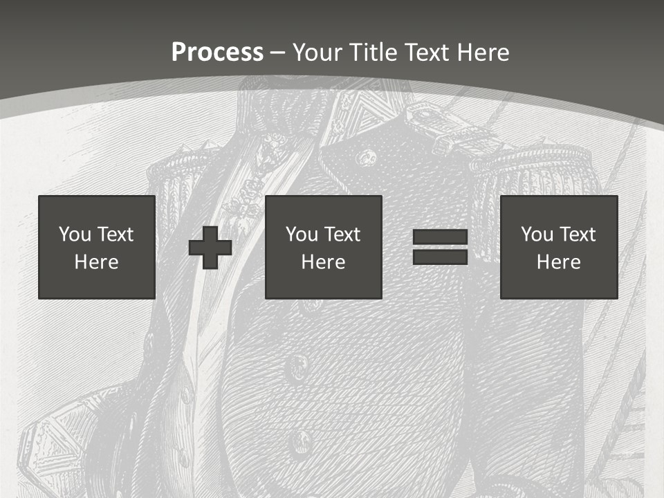 A Man In A Military Uniform Powerpoint Presentation PowerPoint Template