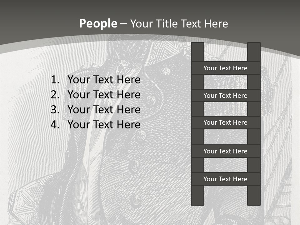 A Man In A Military Uniform Powerpoint Presentation PowerPoint Template