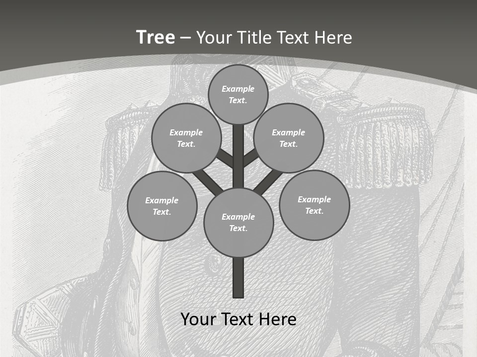 A Man In A Military Uniform Powerpoint Presentation PowerPoint Template