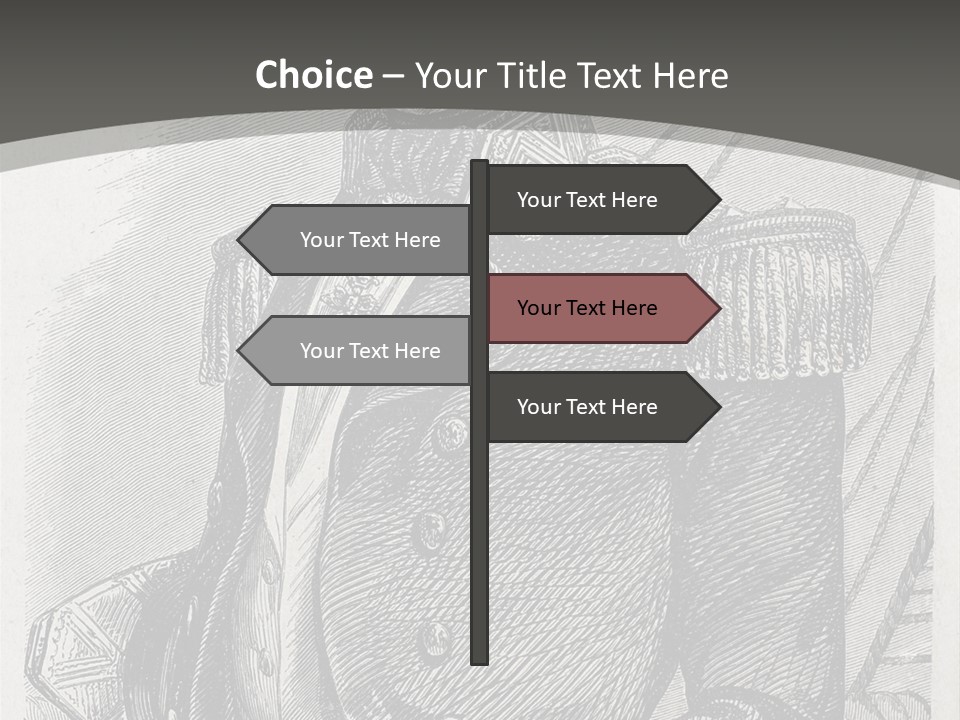 A Man In A Military Uniform Powerpoint Presentation PowerPoint Template