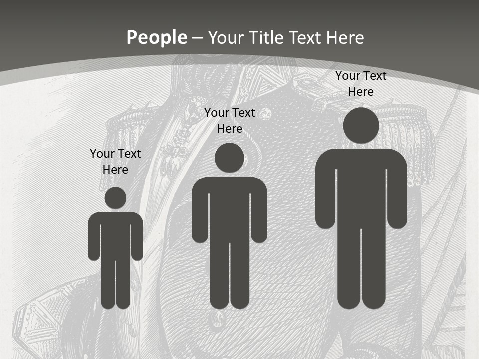 A Man In A Military Uniform Powerpoint Presentation PowerPoint Template