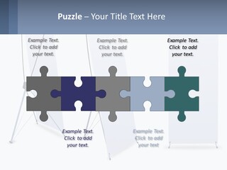 A Set Of Three Banners With A White Background PowerPoint Template