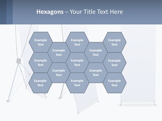 A Set Of Three Banners With A White Background PowerPoint Template