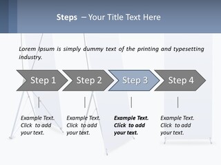 A Set Of Three Banners With A White Background PowerPoint Template