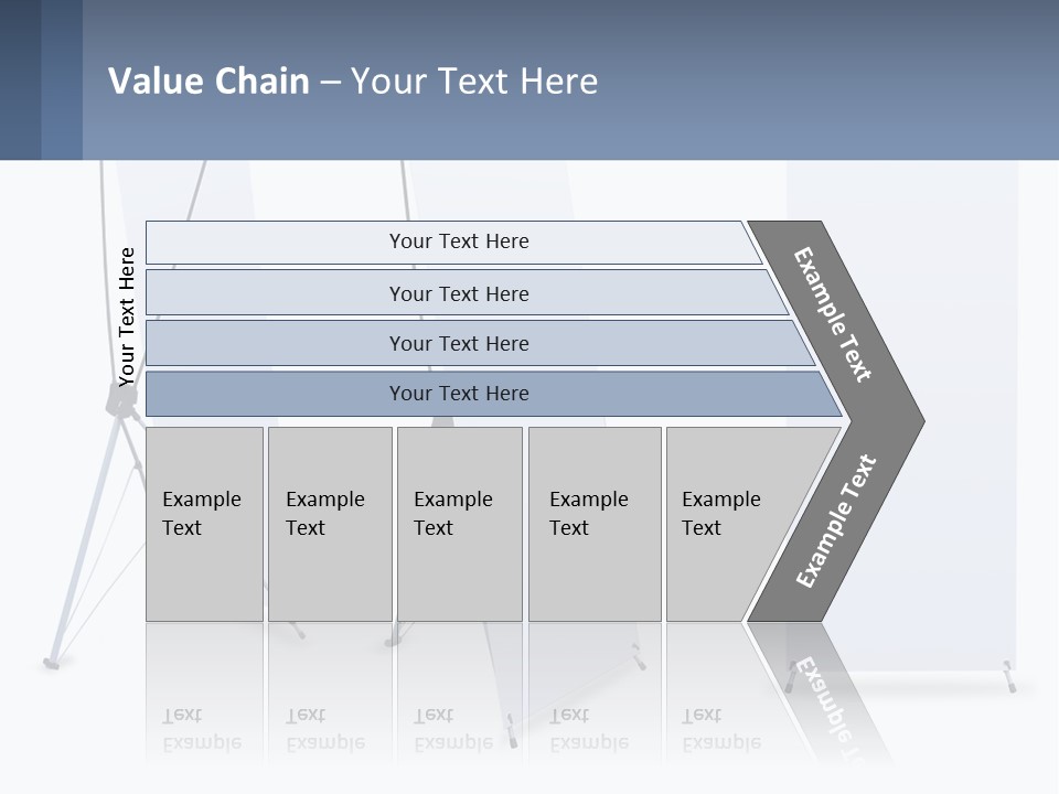 A Set Of Three Banners With A White Background PowerPoint Template