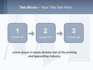 A Set Of Three Banners With A White Background PowerPoint Template