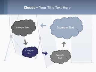A Set Of Three Banners With A White Background PowerPoint Template