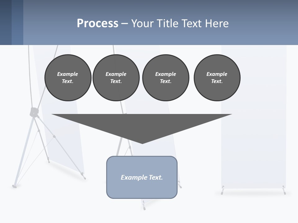 A Set Of Three Banners With A White Background PowerPoint Template