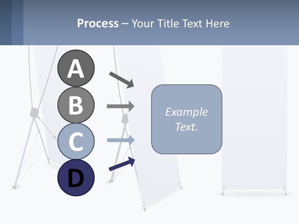 A Set Of Three Banners With A White Background PowerPoint Template