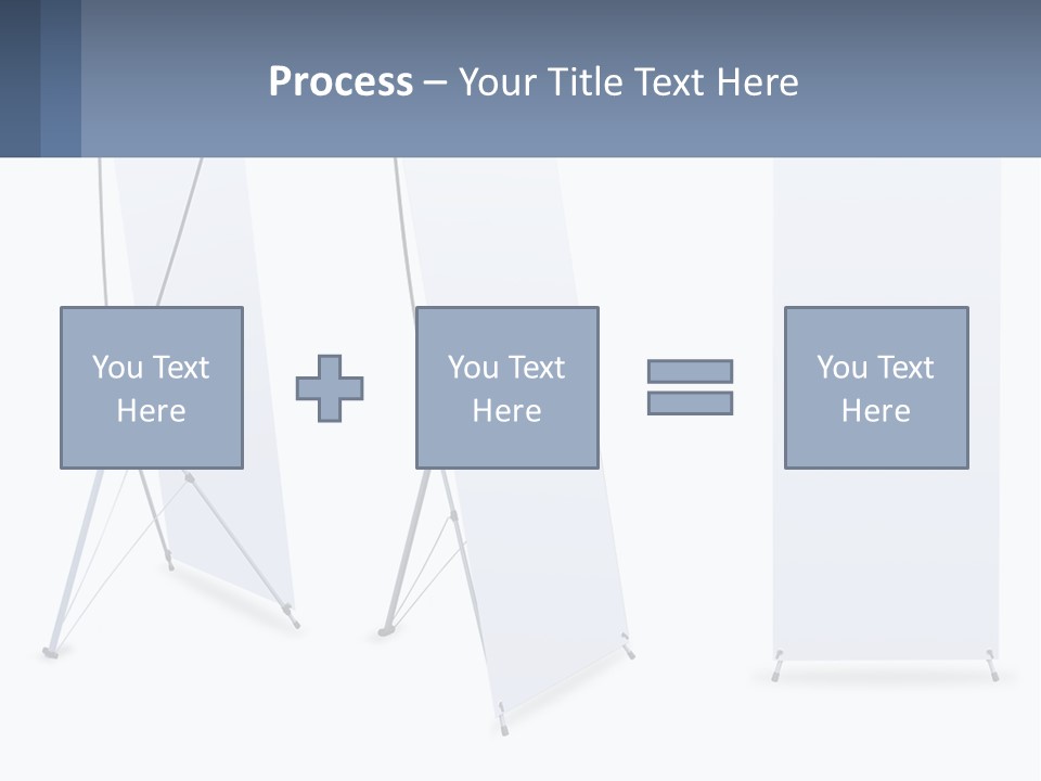 A Set Of Three Banners With A White Background PowerPoint Template