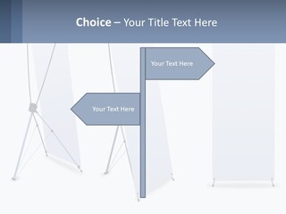 A Set Of Three Banners With A White Background PowerPoint Template