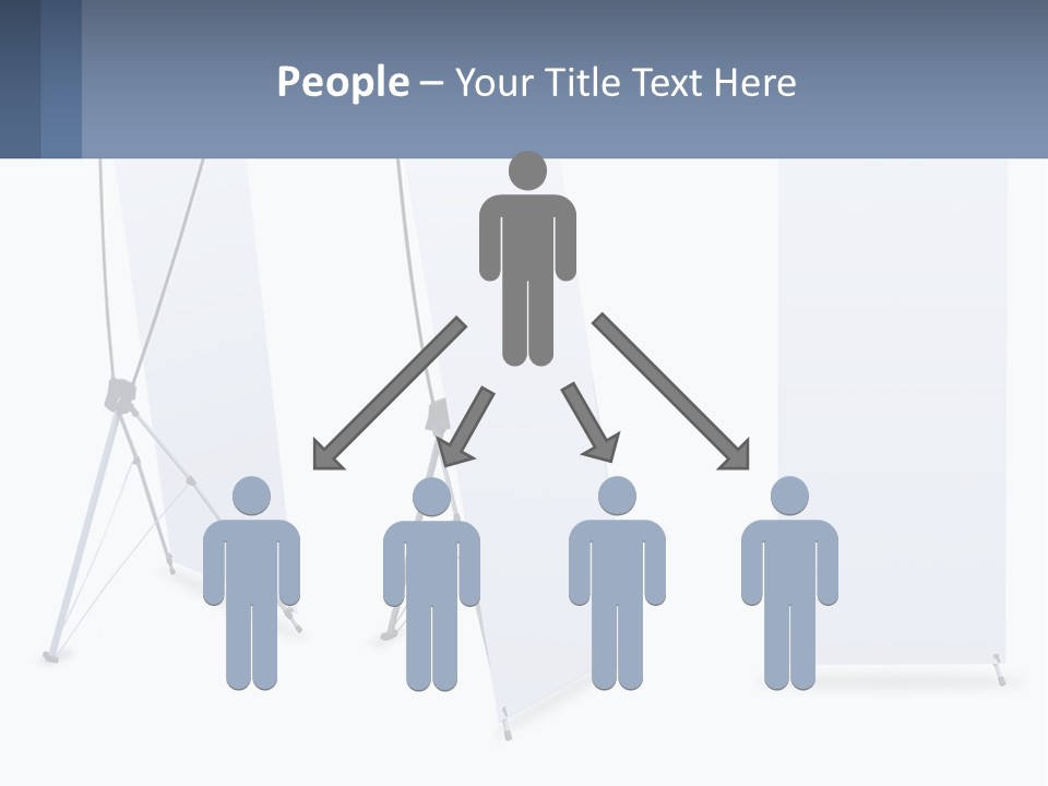 A Set Of Three Banners With A White Background PowerPoint Template