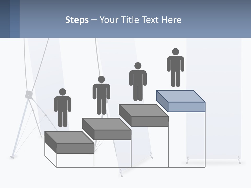 A Set Of Three Banners With A White Background PowerPoint Template