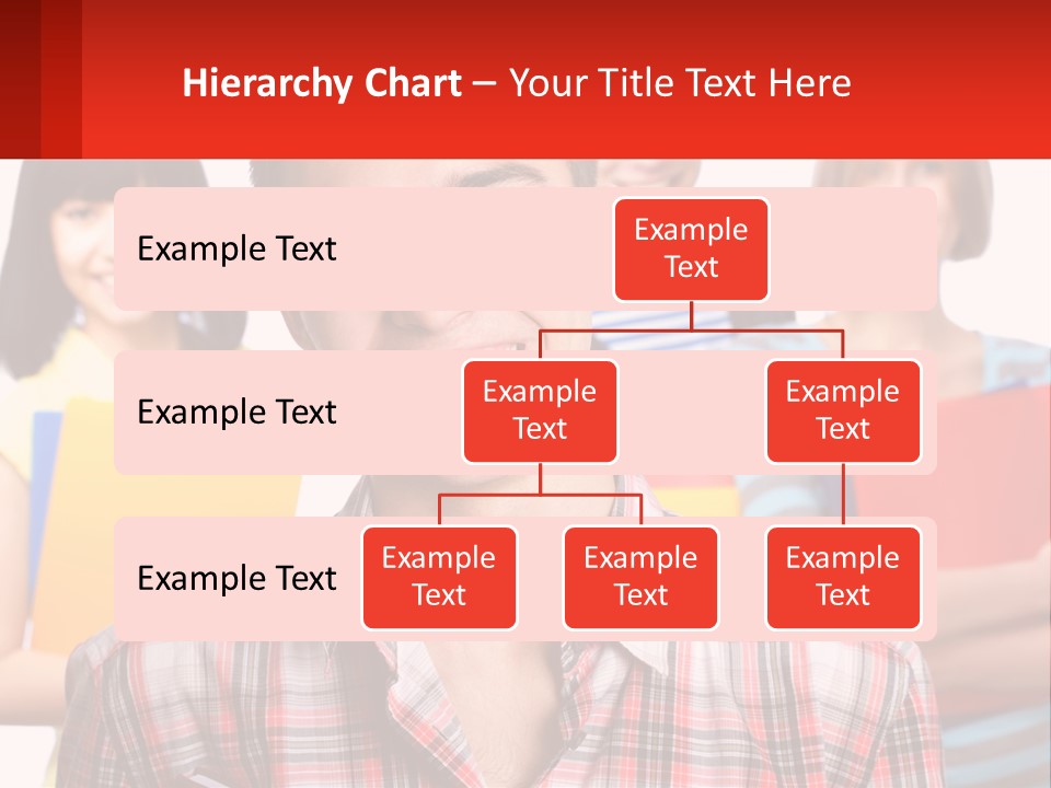 A Group Of People Holding Folders In Front Of A White Background PowerPoint Template