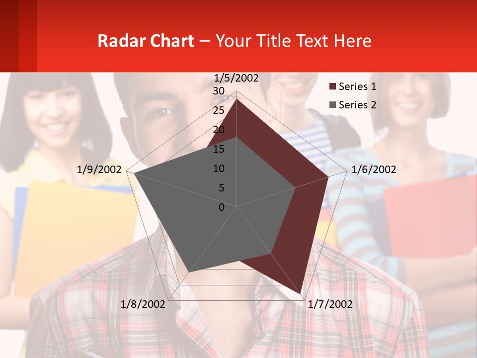 A Group Of People Holding Folders In Front Of A White Background PowerPoint Template