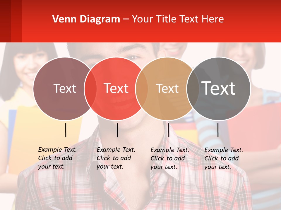 A Group Of People Holding Folders In Front Of A White Background PowerPoint Template