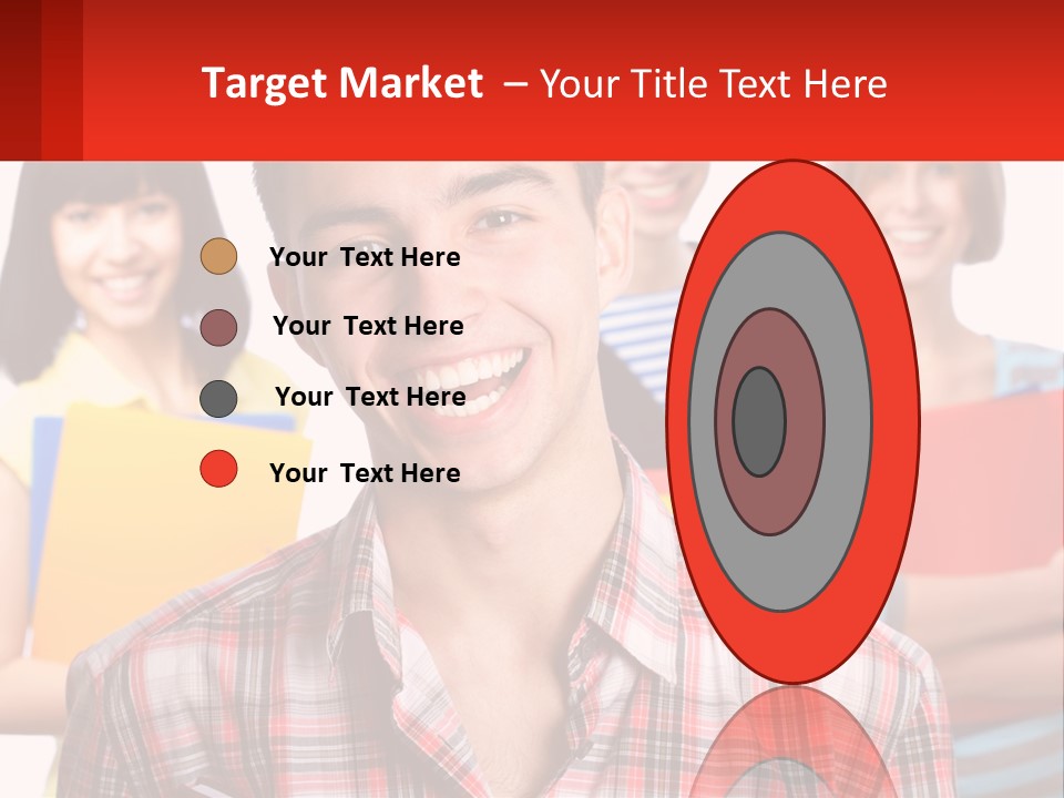 A Group Of People Holding Folders In Front Of A White Background PowerPoint Template