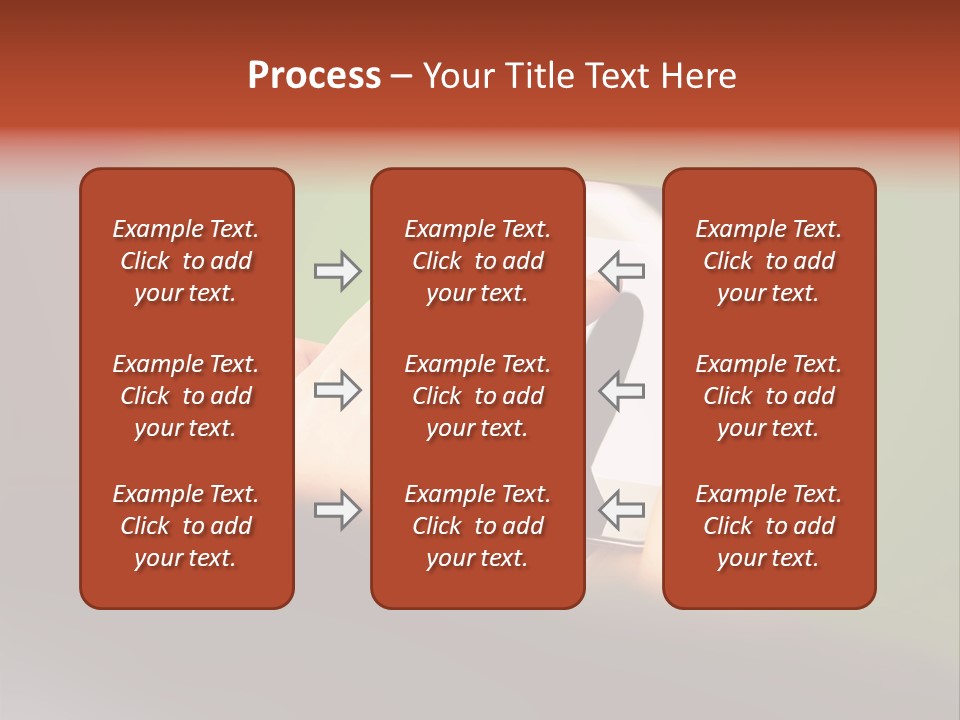 A Person Holding A Cell Phone With A Green Background PowerPoint Template