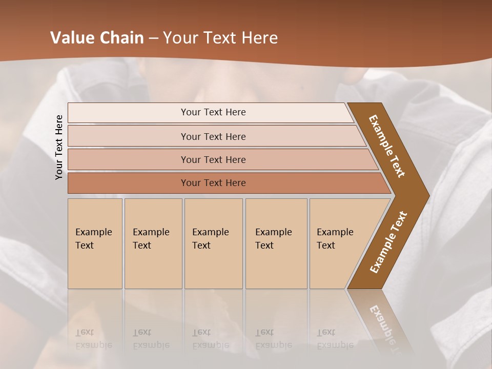 A Young Boy Is Posing For A Picture PowerPoint Template
