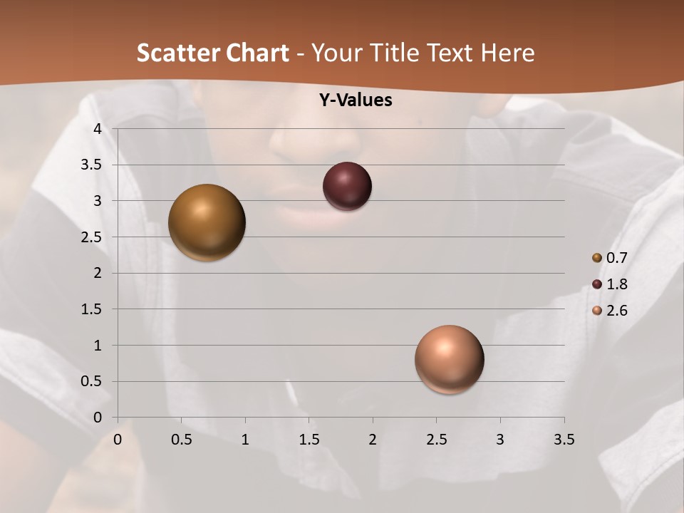 A Young Boy Is Posing For A Picture PowerPoint Template