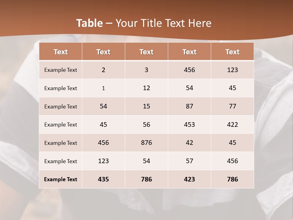 A Young Boy Is Posing For A Picture PowerPoint Template