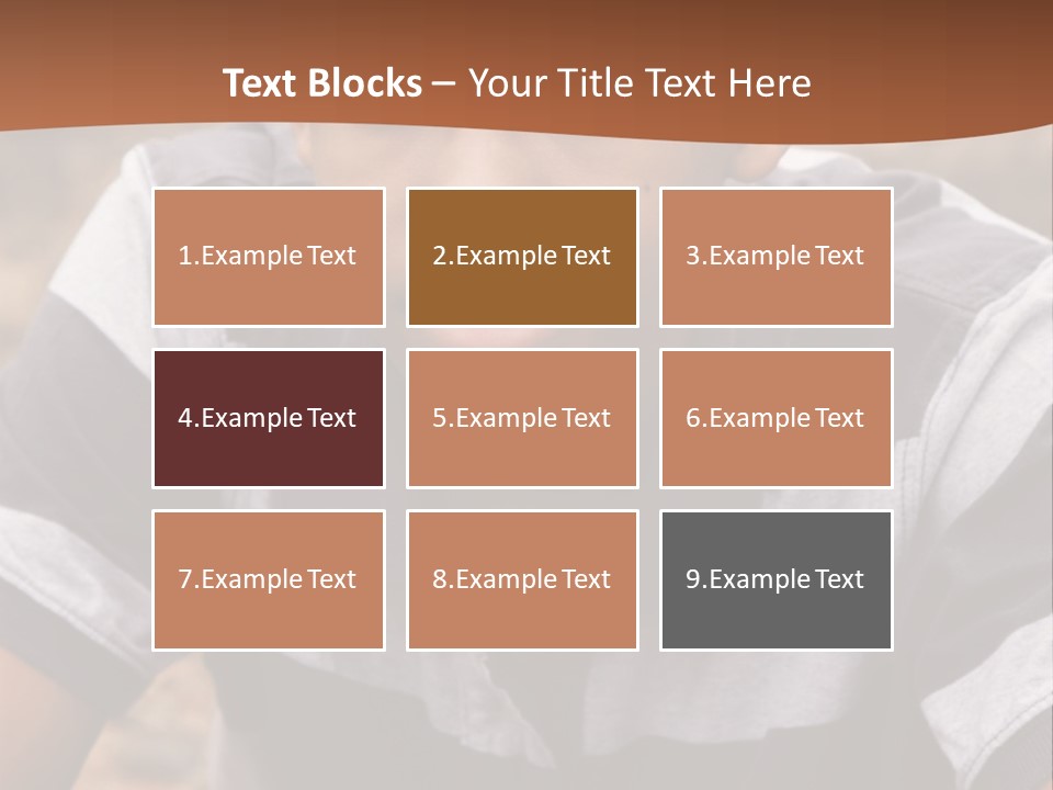 A Young Boy Is Posing For A Picture PowerPoint Template