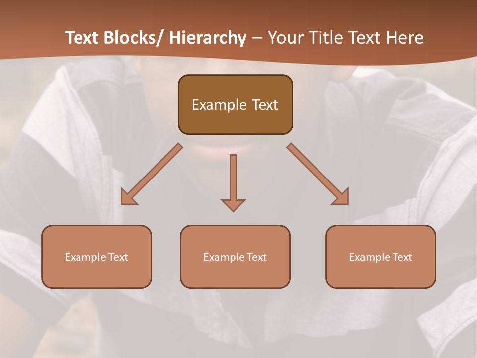 A Young Boy Is Posing For A Picture PowerPoint Template