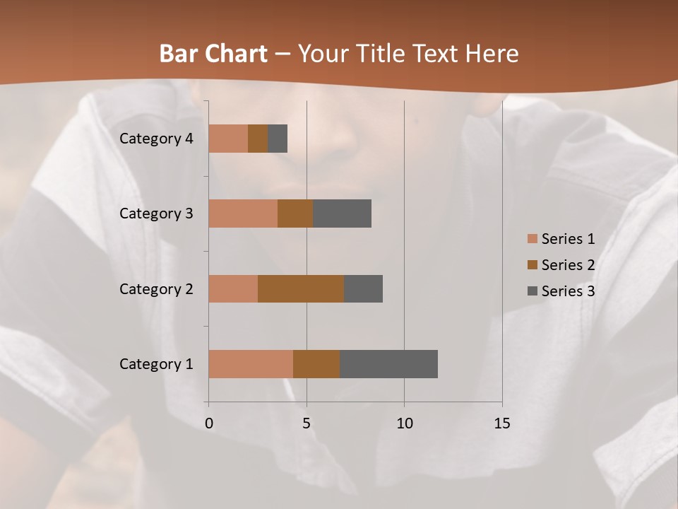 A Young Boy Is Posing For A Picture PowerPoint Template