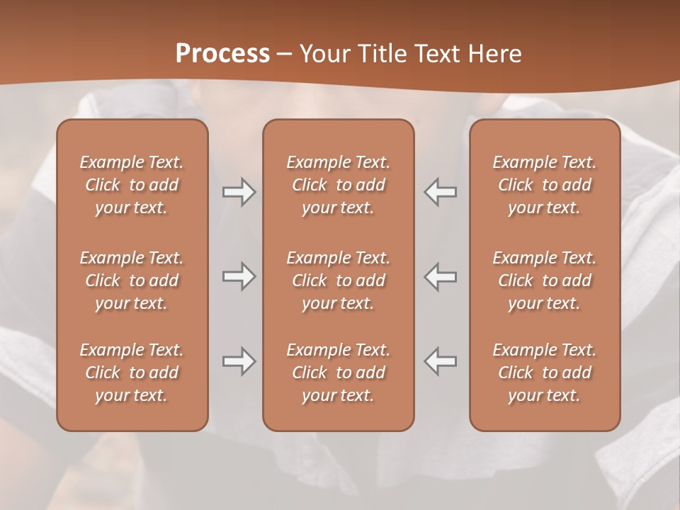 A Young Boy Is Posing For A Picture PowerPoint Template