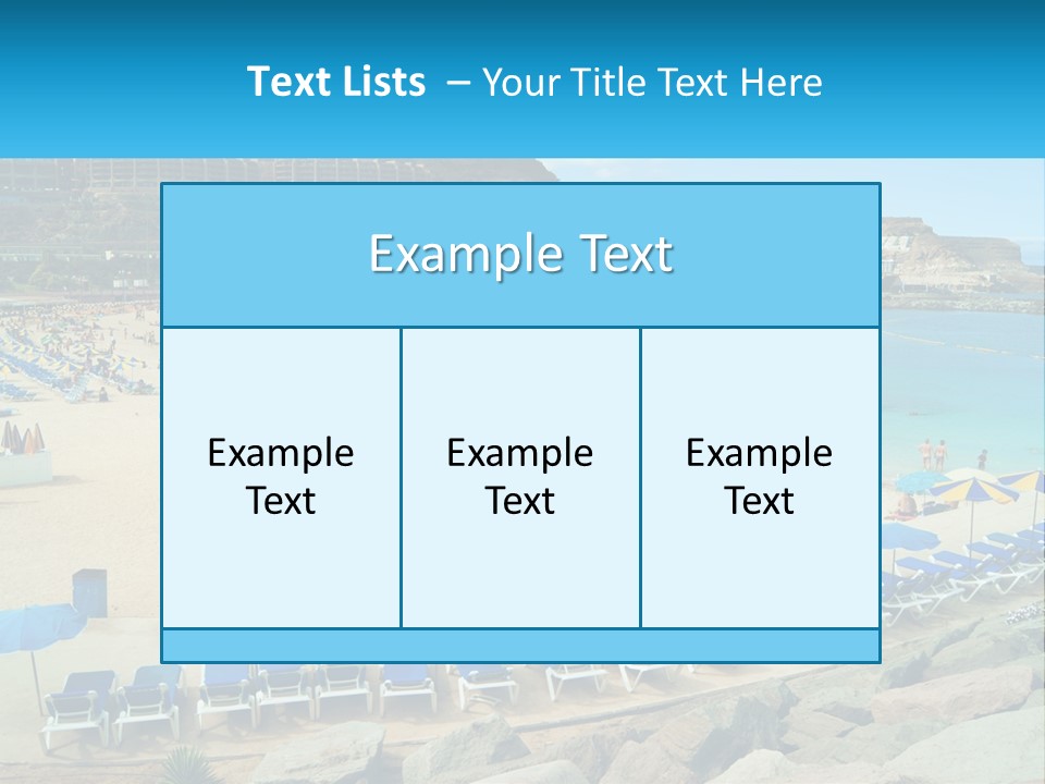 A Group Of People Sitting On Top Of A Sandy Beach PowerPoint Template